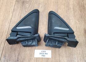 Bmw 51337314184 Oem F33 F82 F83 M4 Front Left Right Speaker Tweeter Cover Harman Kardon Set