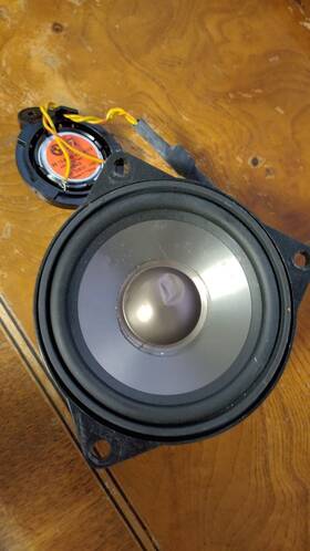 6907639 Bmw 639a102 2002 2003 2004 2005 Oem E65 745 Front Door Speaker And Tweeter