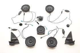 644.bm1u15 Bmw 2014-2016 435i Convertible Set Of Ten Aftermarket Speaker