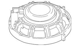 65-13-5-a06-fc5 Bmw Genuine Speaker