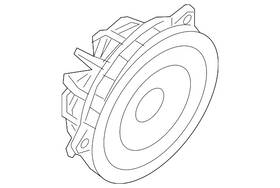 Bmw 65-13-5-a45-1c0 Genuine Speaker