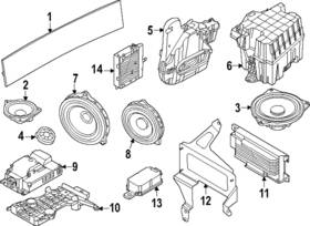 65-13-5-a59-4d9 Bmw Genuine Speaker 65-13-5-a59-4d9 Bmw Genuine Speaker