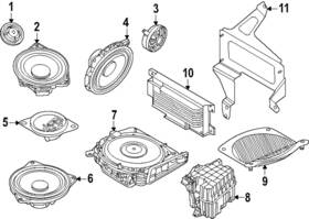 65-13-5-a5a-f88 Bmw Genuine 2024 - Woofer