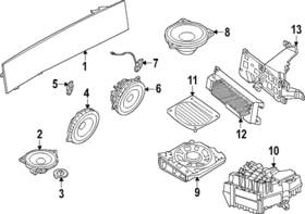 65-13-5-a70-784 Bmw Genuine Speaker