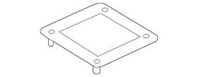 65-13-6-826-949 Bmw Genuine Woofer Cover
