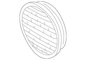 65-13-8-368-240 Bmw Genuine Speaker Grille