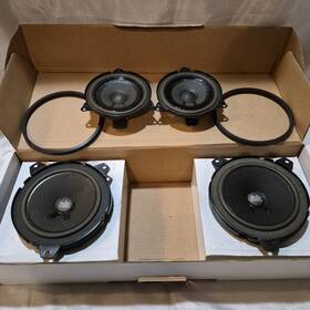 Bmw 65.13-8 E46 Harman Kardon Speaker Set Front Mid Drivers Bsw / Hk Oem 368