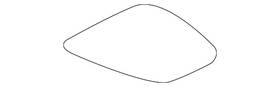 65-13-9-276-551 Bmw Genuine Speaker Cover 65-13-9-276-551 Bmw Genuine Speaker Cover