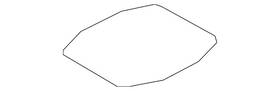 65-13-9-278-360 Bmw Genuine Speaker Grille