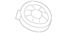 65-13-9-354-083 Bmw Genuine Front Dr Speaker