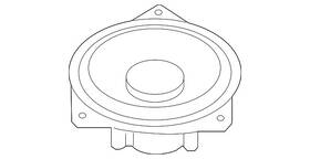 65-13-9-354-084 Bmw Genuine Speaker