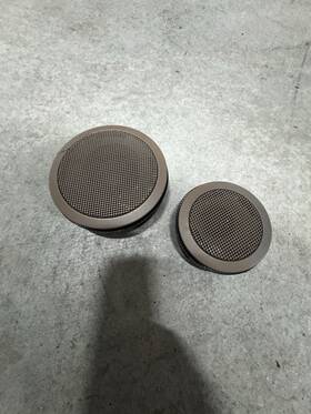65132268909 Bmw 65132268906 E36 Convertible/coupe Door Speakers And Grills Beige 65132268909/65132268906