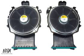 65136811959 Bmw 2019 2020 2021 G01 X3 G02 X4 Front Left And Right Subwoofer Speaker Pair Oem