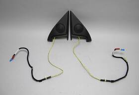 65137839248 Bmw E63 E64 6-series Factory Individual Audio Front Door Tweeter Speaker Pair Oe