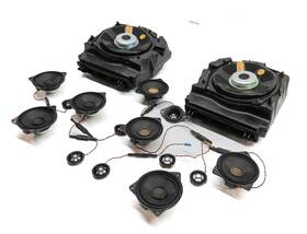 65139172023 Bmw 2010 535igt F07 Radio Audio Sound System Speaker Subwoofer Tweeter Set/16