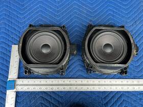 65139217913 Bmw 2011-2013 X5 X5m E70 Left Right Central Bass Subwoofer Speaker Set Oe#2052em