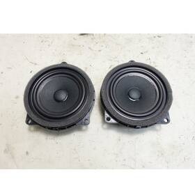 65139442520 Bmw 23-25 U10 X2 U11 X1 28ix Door Mid-range Loudspeaker Pair Base Hifi Oem
