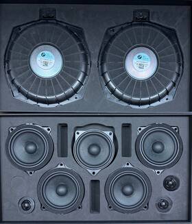 Bmw 6803629-02 Genuine 330i G20 S676a Hifi Speaker System Set - Complete Fits 2019-2024