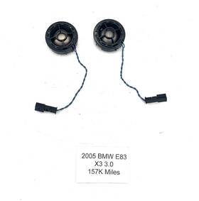 6990110 Bmw 04-10 E83 X3 Top Hifi Front / Rear Left Right Door Tweeter