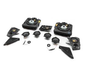 7126613 Bmw 2011 740i F02 Radio Stereo Sound System Subwoofer Tweeter Speaker Set/13