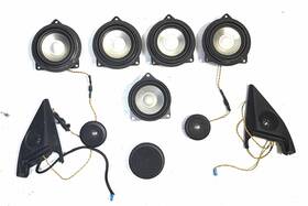 Bmw 7143998 04-10 E63 E64 Audio Sound Speakers Logic 7 L7 Top Hifi Dsp Doors Set Of 10