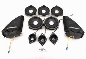 7269361 Bmw 14-20 Oem F22 F23 Audio Sound System Speakers Tweeters Set Harman Kardon