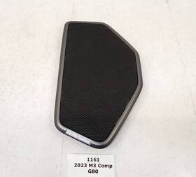 7482401 Bmw 21-24 Oem G80 M3 Rear Left Deck Shelf Speaker Harman Kardon Cover Grille