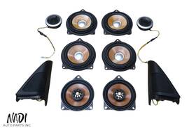 7838908 Bmw 2008 - 2013 E92 E93 M3 Individual Audio Midrange And Tweeter Speakers Set Oem