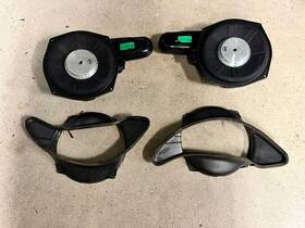 7838914.01 Bmw 7838913.01 E64 M6 650i Convertible Oem Rear Subwoofers Speakers And Brackets