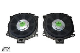 7842196 Bmw 2010 - 2014 E71 X6m Individual Audio Subwoofer Speaker Pair Oem