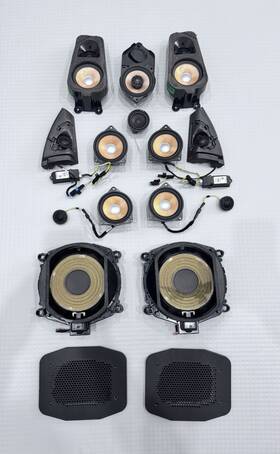 7848904 Bmw 2007-2013 X5m X5 E70 Individual Radio Stereo Audio Media Speakers / Subs