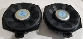 9144202-01 Bmw Pair Of Two 2011 3/5 Series Bass Speaker