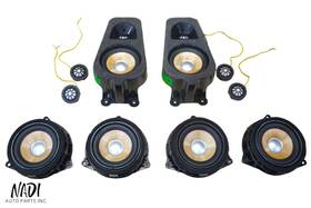 9295710 Bmw 2015 - 2018 F85 X5m Bang And Olufsen Midrange Tweeter Speaker Set Oem