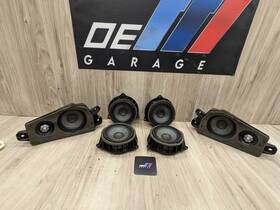 9354325 Bmw 14-19 Oem F15 F16 F85 F86 X5 X6 X5m Loud Mid Range Speaker Tweeters Set 6