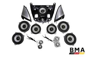 9358056 Bmw M5 M550i 540i F90 G30 Bowers And Wilkins Audio Speaker Set 2017 - 2023 Oem