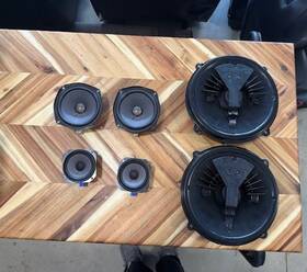 15205310 Bose Oem Interior Speaker Set C6 Corvette B-pillar Door Speakers