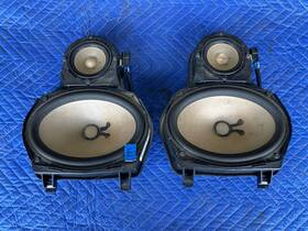 25800454 Bose 2006-2016 Chevy Impala Gm Rear Shelf 2 Way Speakers Oem #3137m