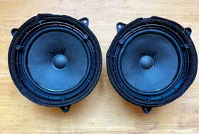 8d9034412 Bose 8d9035412 Audi B5 S4 Oem Rear Base Deck Trunk Lid Speaker