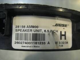 R16393 Bose 04 Infiniti G35 Lh Door Speaker 28156 Am900