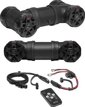 Atv654 Boss Audio Atv Tube With Lighting Lightbar And Rgb Lit Speakers - 6.5 Inch