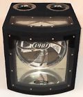 Bp110 Audiovox Jensen Pro Bandpass Speaker System Lighted Empty Box Cabinet