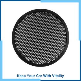 Carpopart 726215629996 Universal Pack 1 8 Inch Car Woofer Cover Speaker Grill Protector Mesh Round Black