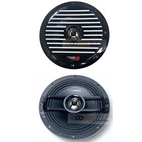 Ip65 Cerwin-vega Sm65 6.5 Inch 3-way 400 Watt Marine Grade Speakers With Led Lighting