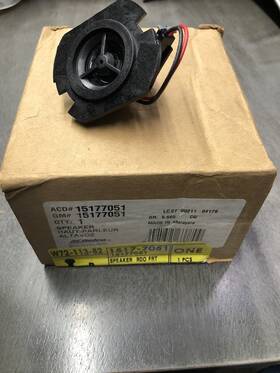 15177051 Chevrolet 1995-2000 Silverado Gmc Sierra Speaker