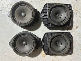 15809830 Chevrolet Oem 4 Door Speakers 2013 Silverado Extended Cab All Work No Reserve