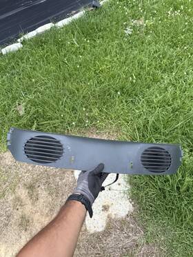 19116017 Chevrolet Chevy Express Gmc Savana Van Rear Speaker Enclosure Bracket With Speakers Tested