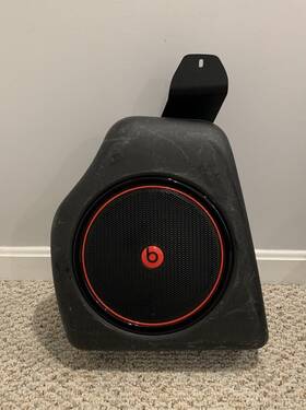 26777af Chrysler Beats By Dre Subwoofer 15-17 Dodge Charger R/t Sealed Speaker Enclosure