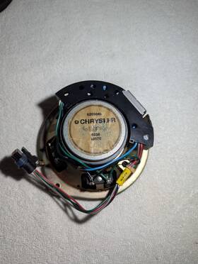 5269045 Chrysler 36670 Oem Dodge Models 5.5 Inch Infinity Speaker 4838