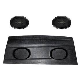 Spk59 Cj Classics Package Tray With 6 Inch X 9 Pioneer Speakers Pair Mustang Fastback 1969-1970