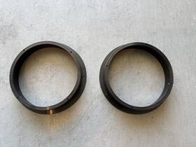 96406cdd39a74d07 Connects2 Front Door Speaker Spacer Rings Adaptors 200mm 8 Inch Ct25au07 For Audi A5 09 Onward